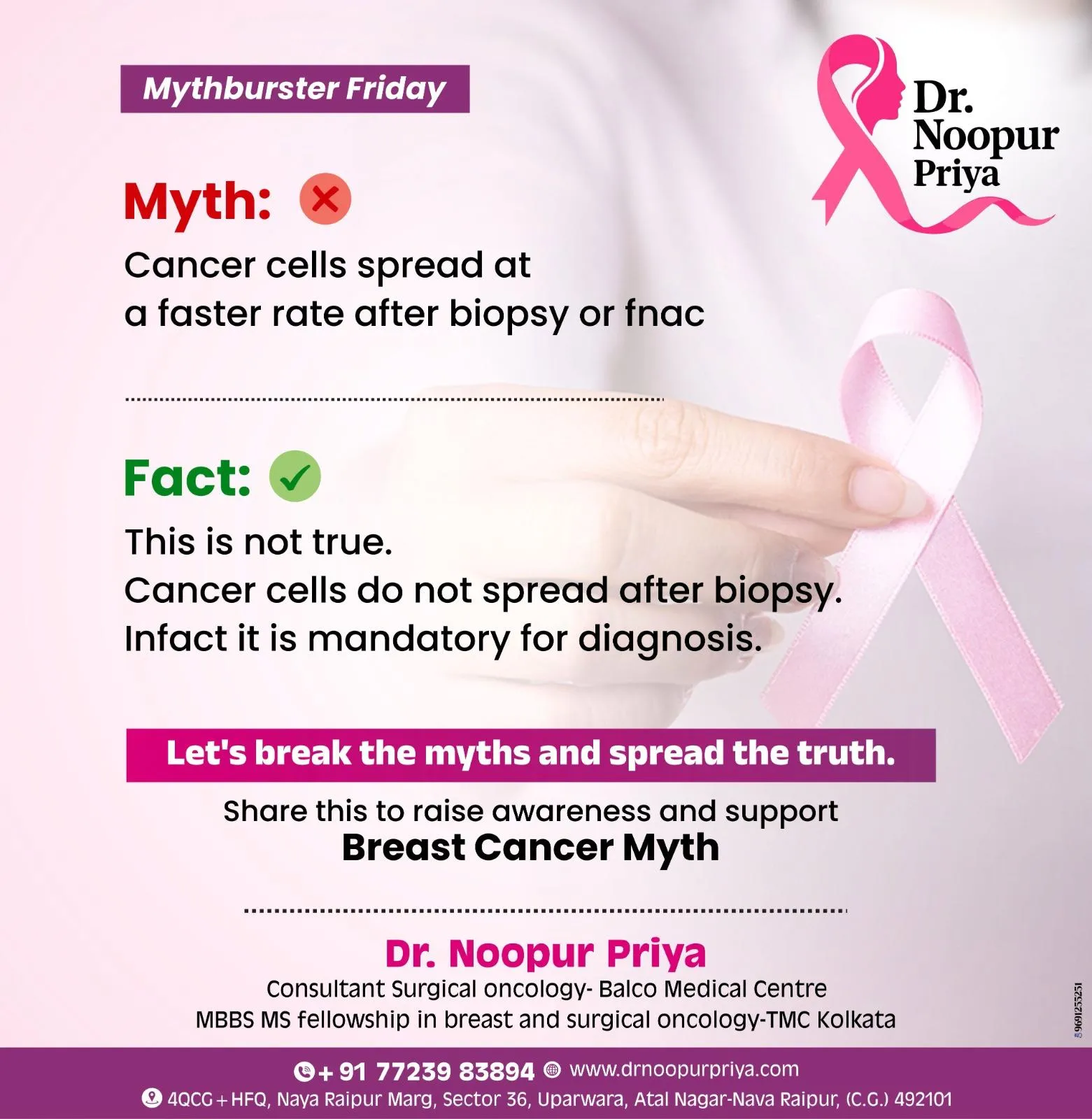 Social Media Post - Dr Noopur Priya