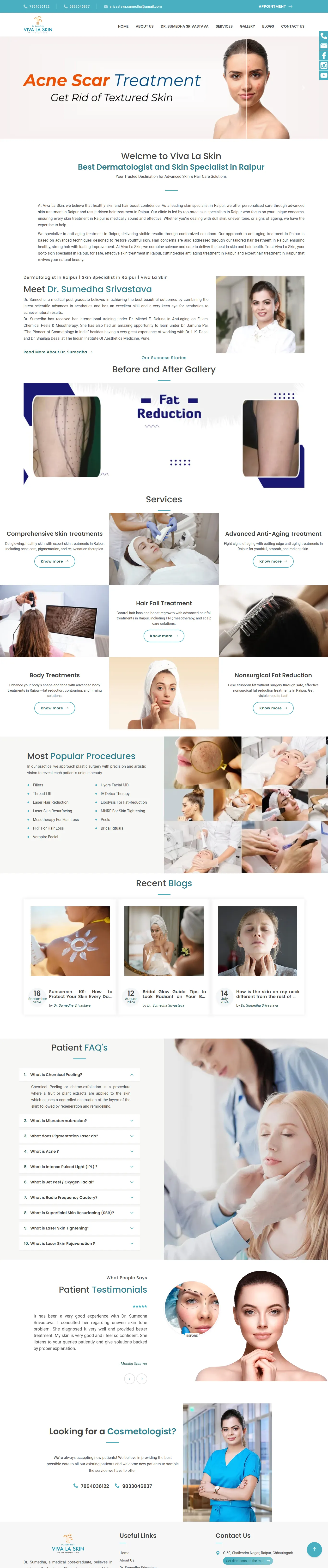 Website - Vivala Skin